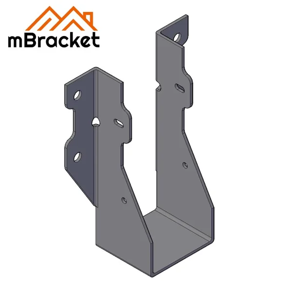 U-Shaped Beam Hanger Horizontal Wood Structure Connector - 2*55*144 1