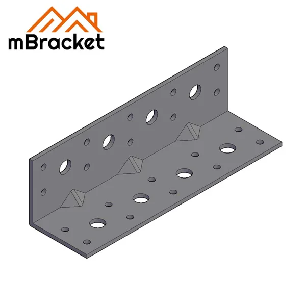 L-Shaped Angle Bracket Structural Connector Building Hardware