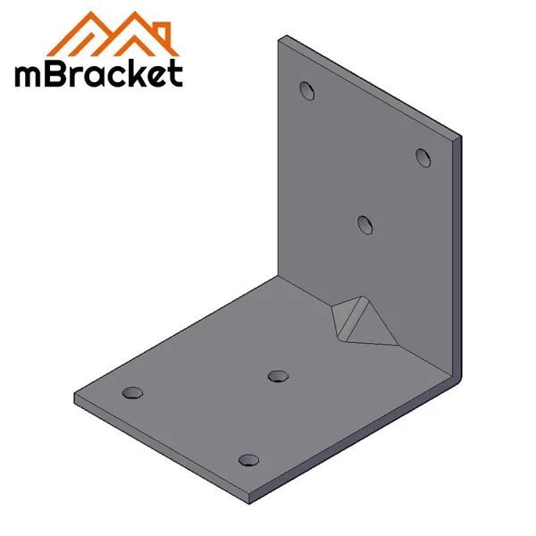 L-Shaped Angle Bracket Connector Structural Reinforcement Angle Iron - 3*60*73*73 1