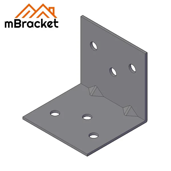 L-Shaped Angle Bracket Structural Connector Building Hardware